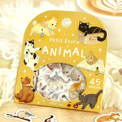 BGM Flake Stickers - Petit Story Series - Animal