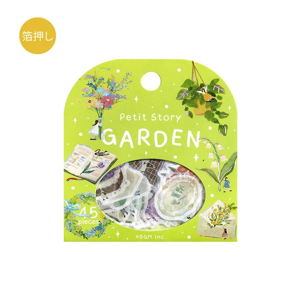 BGM Flake Stickers - Petit Story Series - Gardening