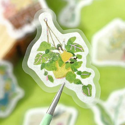 BGM Flake Stickers - Petit Story Series - Gardening