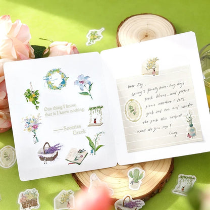 BGM Flake Stickers - Petit Story Series - Gardening