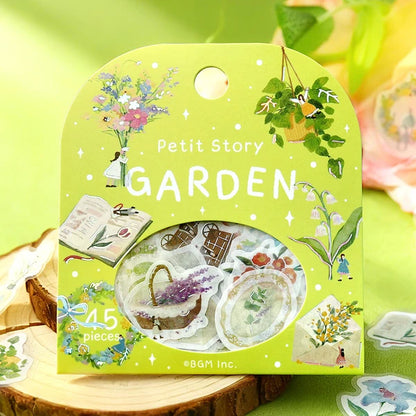 BGM Flake Stickers - Petit Story Series - Gardening