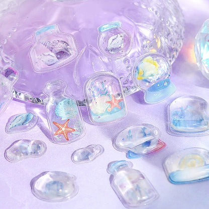 BGM Kyururun 3D Sticker Sheet - 2026 Summer Limited - Piece of the Sea