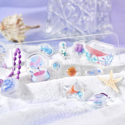 BGM Kyururun 3D Sticker Sheet - 2026 Summer Limited - Piece of the Sea