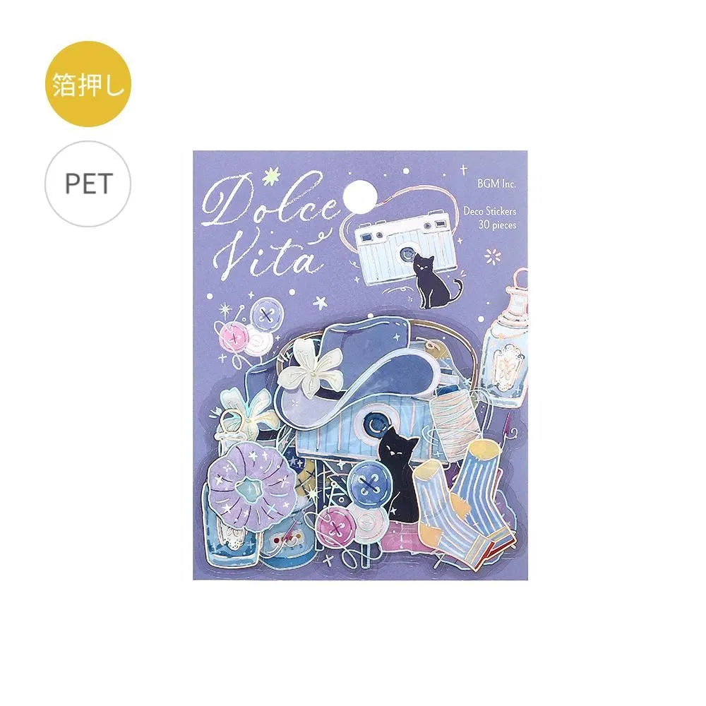 BGM Deco Stickers - Dolce Vita Series - Pieces of Daily Life