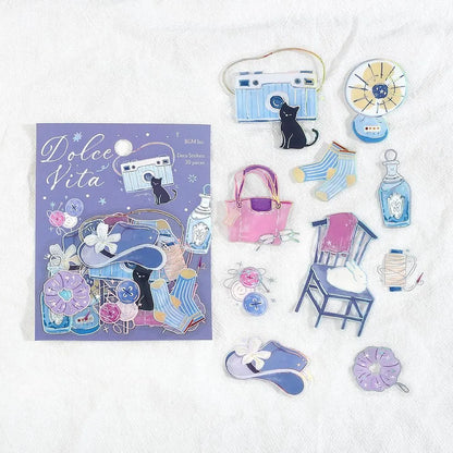 BGM Deco Stickers - Dolce Vita Series - Pieces of Daily Life