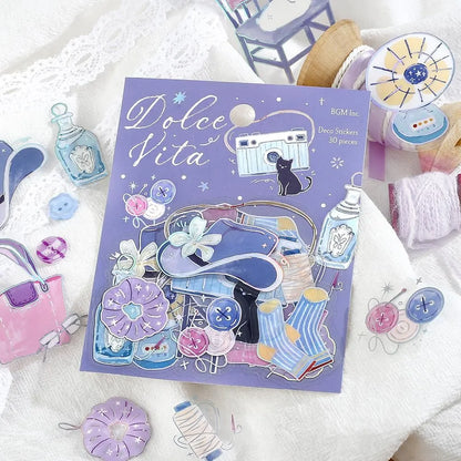 BGM Deco Stickers - Dolce Vita Series - Pieces of Daily Life