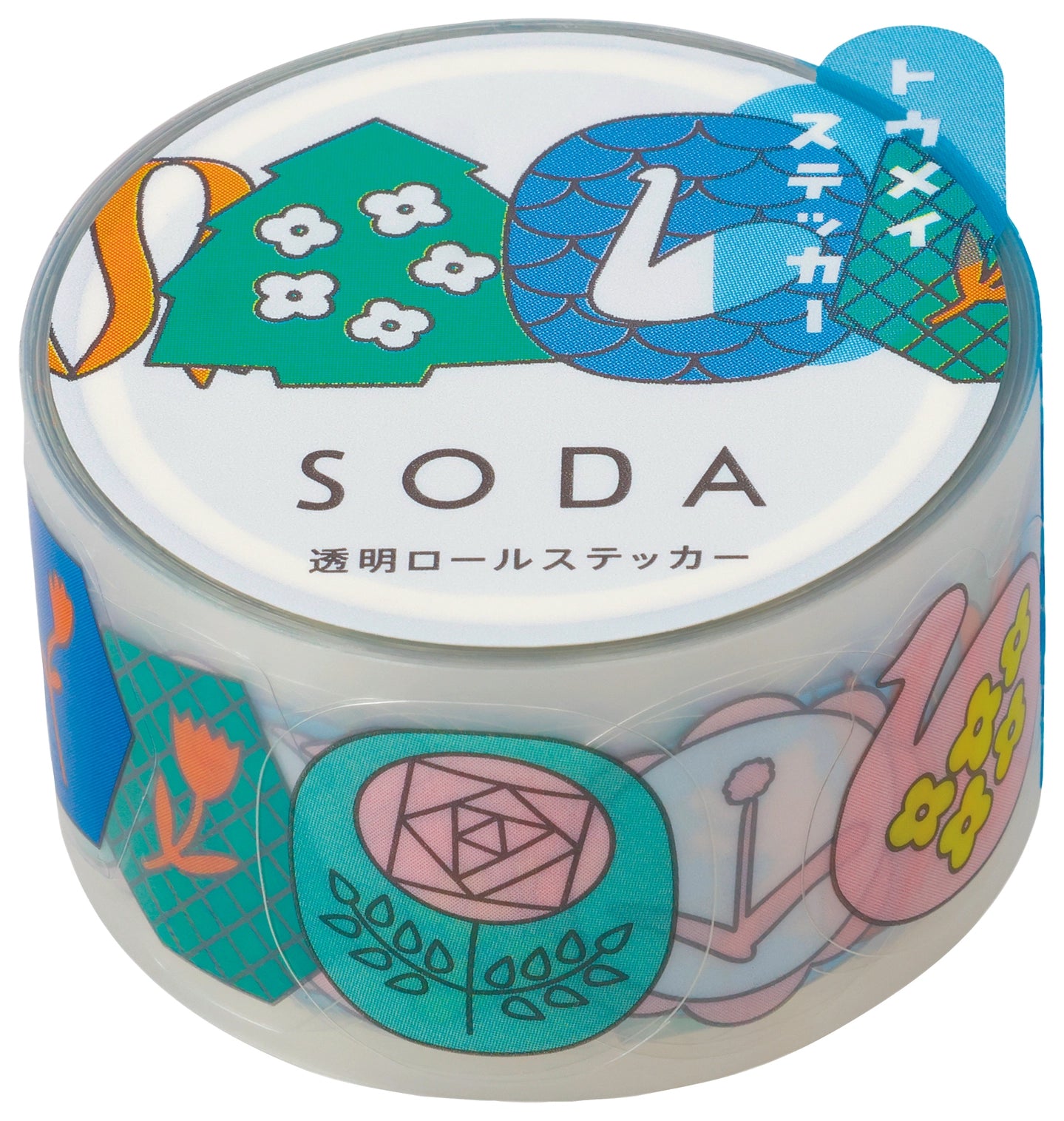 SODA Washi Tape - Pin Badge