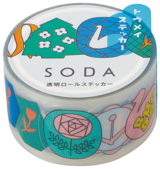 SODA Washi Tape - Pin Badge