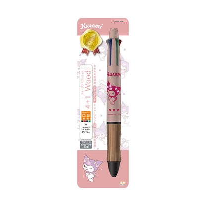 Pilot Dr. Grip 4+1 Wood Multi-Pen - Sanrio Limited Edition