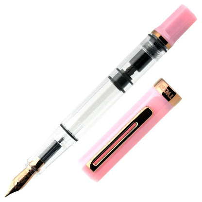 TWSBI ECO Pink Lemonade w/Bronze Fountain Pen