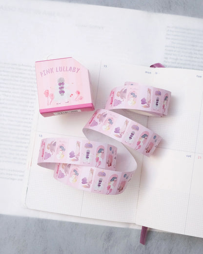 dodolulu - Label Sticker Roll - Pink Lullaby