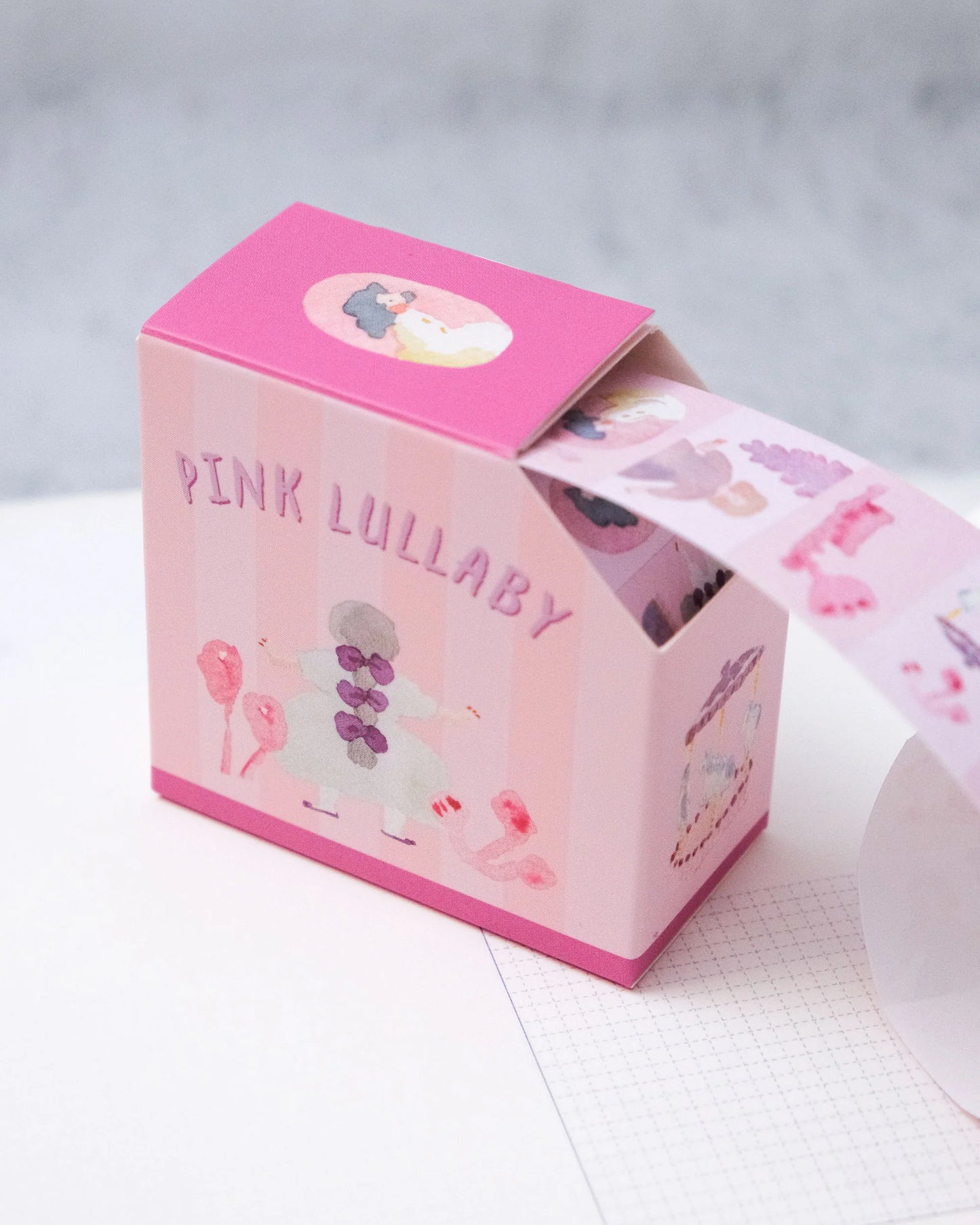 dodolulu - Label Sticker Roll - Pink Lullaby