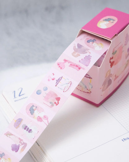 dodolulu - Label Sticker Roll - Pink Lullaby