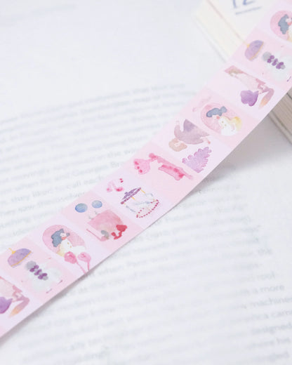 dodolulu - Label Sticker Roll - Pink Lullaby