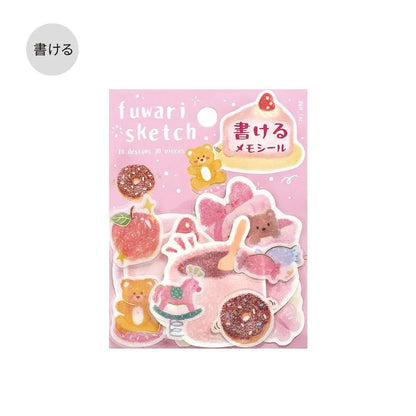BGM Flake Stickers - Fuwari Sketch Series - Pink