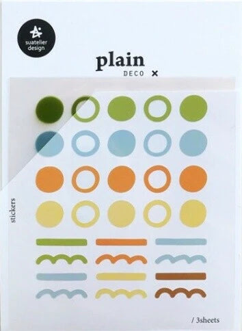 Suatelier Plain Deco Planner Stickers - Plain.67