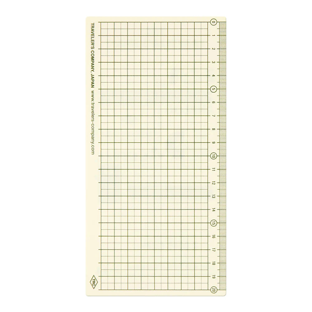 TRAVELER'S Notebook 2026 - Regular Size Plastic Sheet