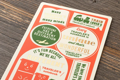 TRAVELER's Notebook 2027 - Plastic Sheet - Passport Size