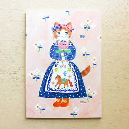 Cozyca x Aiko Fukawa - A5 Notebook - Please Have a Flower