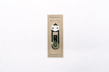 Pottering Cat Bookmark - Poker