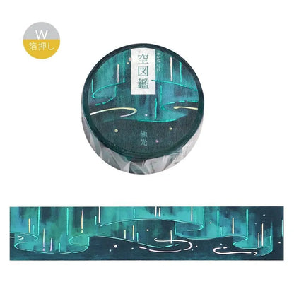 BGM Foil Washi Tape - Sora Zukan Vol. 2 Series - Polar Light