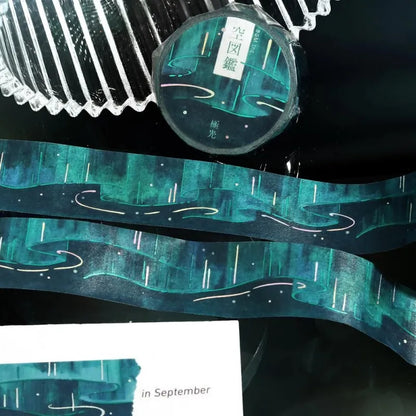 BGM Foil Washi Tape - Sora Zukan Vol. 2 Series - Polar Light