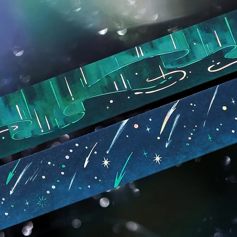 BGM Foil Washi Tape - Sora Zukan Vol. 2 Series - Polar Light