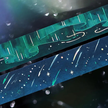 BGM Foil Washi Tape - Sora Zukan Vol. 2 Series - Polar Light