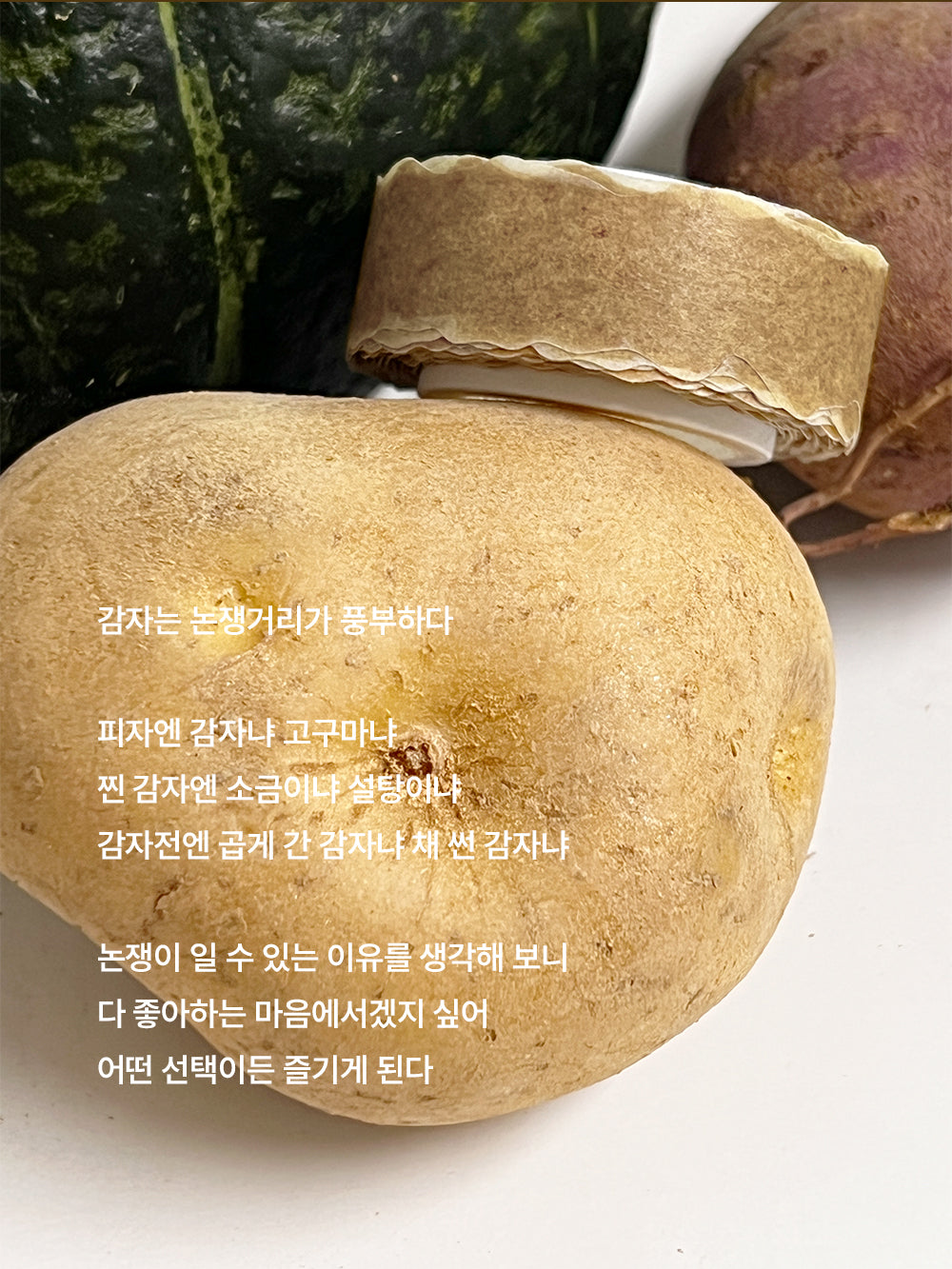 Zagne Korea - Washi Tape - Potato Peel