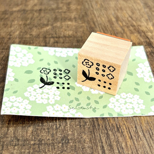 Seitousha Stamp - Paper Expo Exclusive - Pressed Flowers