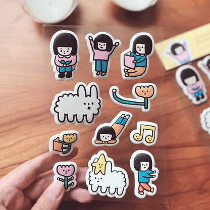 Yohand Studio Puffy Sticker Sheet - Yohand's Daily