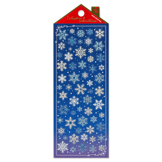 Mind Wave Sticker Sheet - Winter Selection - Pukumori Snowflakes