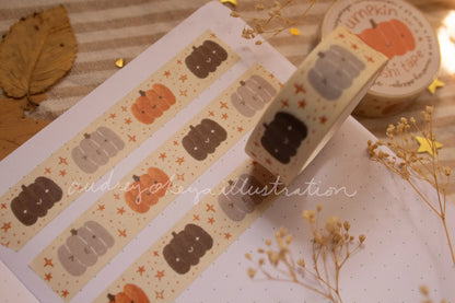 Okeya Stationery Co. - Washi Tape - Pumpkin Pattern