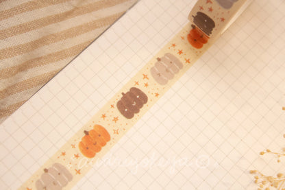 Okeya Stationery Co. - Washi Tape - Pumpkin Pattern