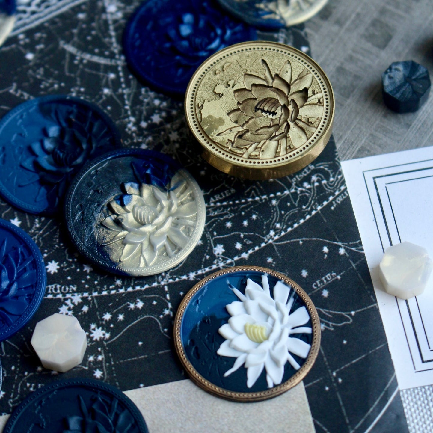 Myrtilles Atelier x Ayumi Jimbo - Wax Seal Stamp - Queen of the Night