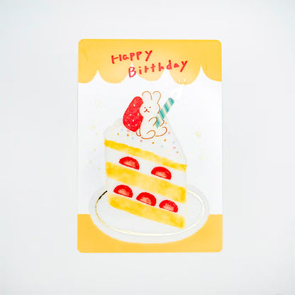 Furukawashiko Foil Clear Card - Rabbit Shortcake