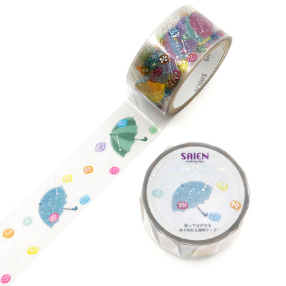 Saien Twinkle Clear Tape - Funny Time Series - Rain or Candy
