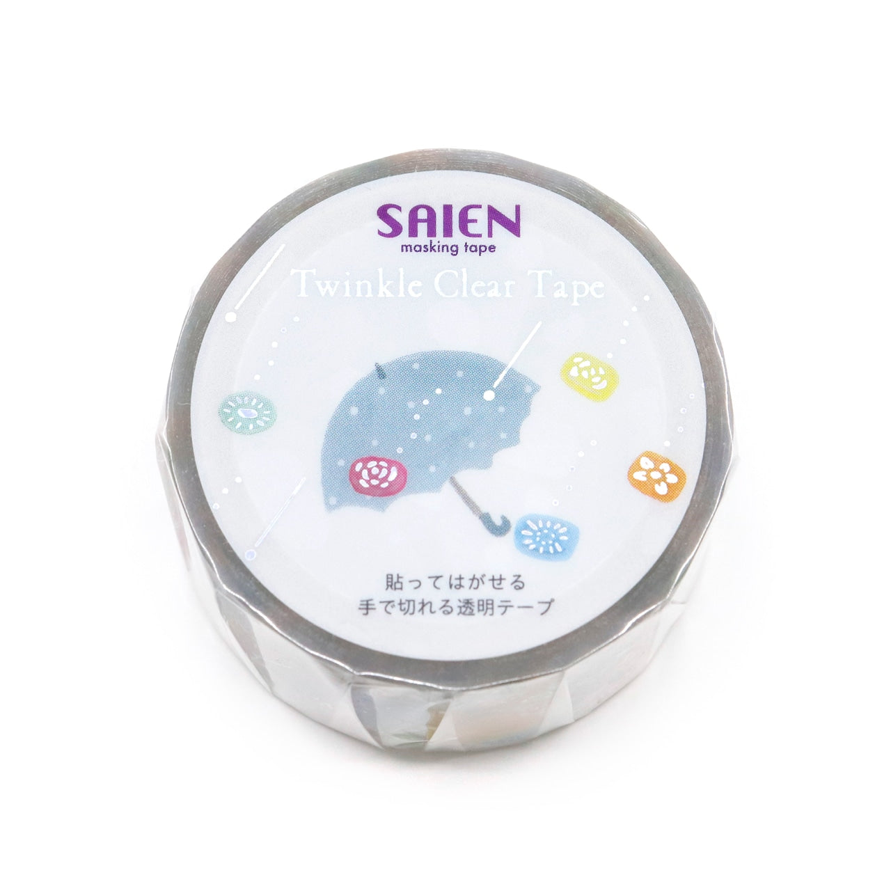 Saien Twinkle Clear Tape - Funny Time Series - Rain or Candy
