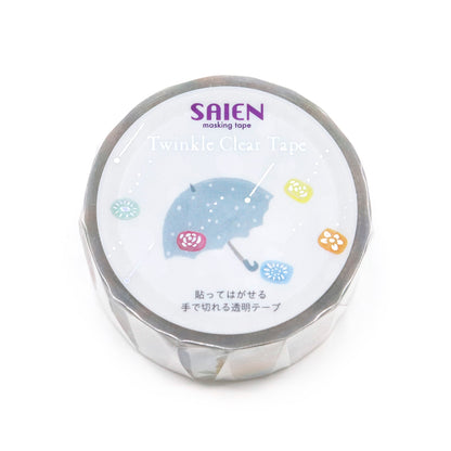 Saien Twinkle Clear Tape - Funny Time Series - Rain or Candy