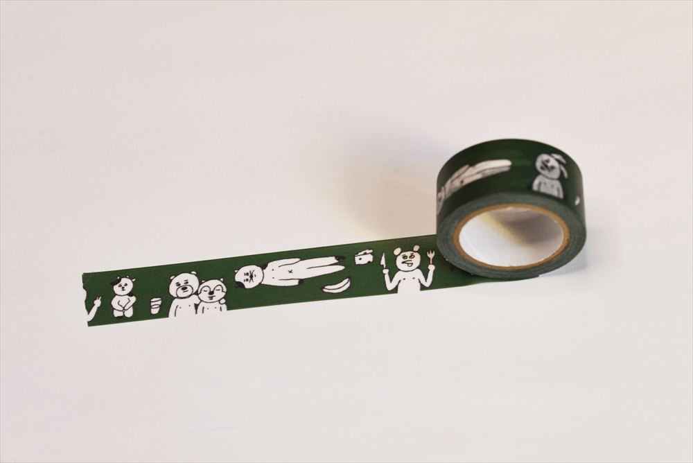 Classiky x Sennokoto - Washi Tape - Random, Green