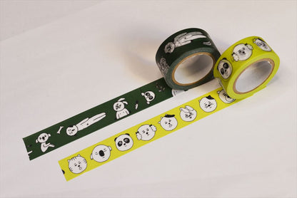 Classiky x Sennokoto - Washi Tape - Random, Green