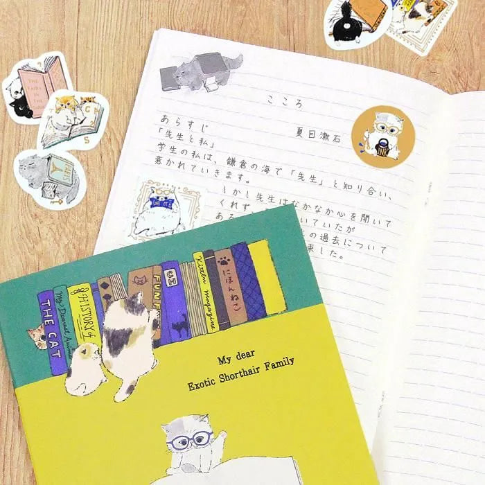 Shinzi Katoh Kirapika Flake Stickers - Reading Club