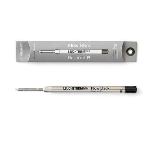 Leuchtturm1917 Drehgriffel Ballpoint Pen Refill - Bold, Black
