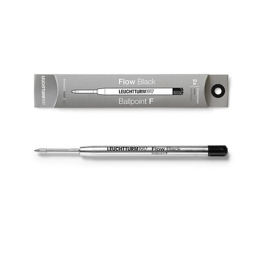 Leuchtturm1917 Drehgriffel Ballpoint Pen Refill - Fine, Black
