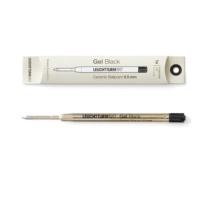 Leuchtturm1917 Drehgriffel Gel Pen Refill - Black