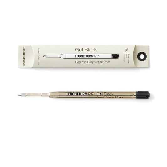 Leuchtturm1917 Drehgriffel Gel Pen Refill - Black