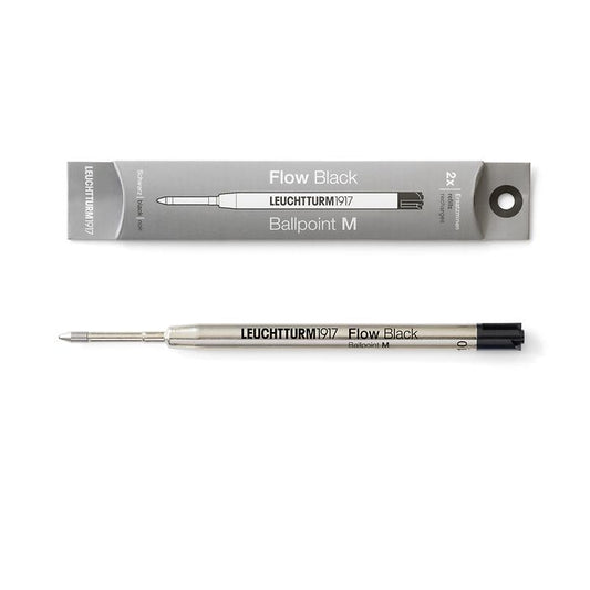 Leuchtturm1917 Drehgriffel Ballpoint Pen Refill - Medium, Black