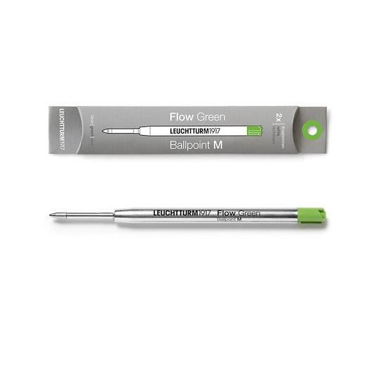 Leuchtturm1917 Drehgriffel Ballpoint Pen Refill - Medium, Green
