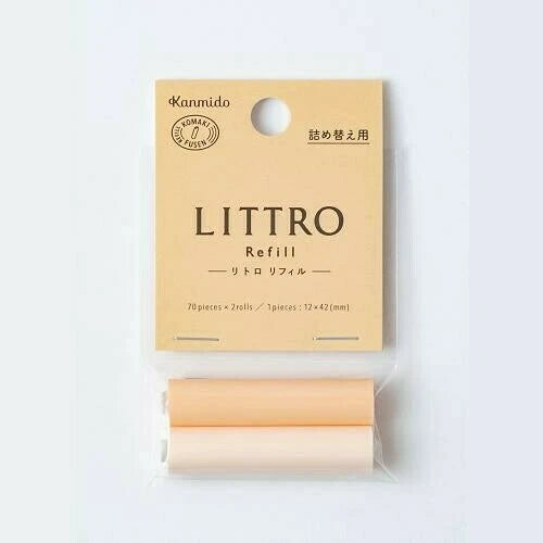 Kanmido LITTRO Roll Sticky Notes Refill - Nude