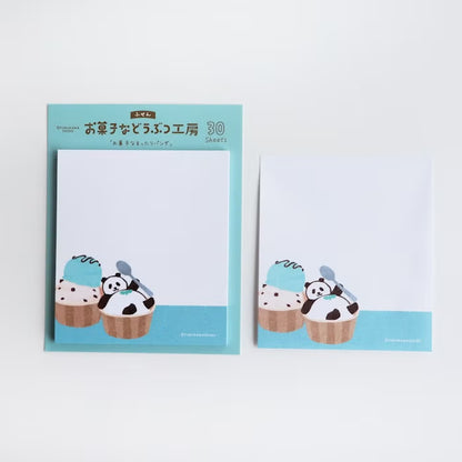 Furukawashiko Sticky Notes - Sweets Animal Workshop Vol. 3 - Relaxed Panda